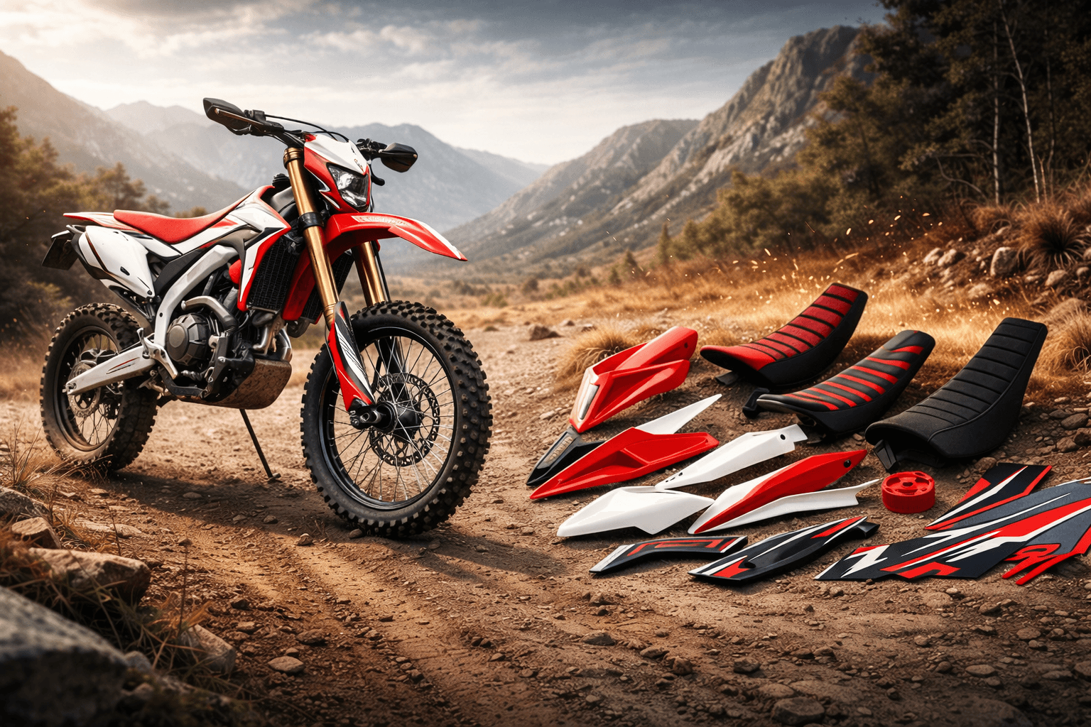 Custom motocross graphics & plastics — Motodisain.ee