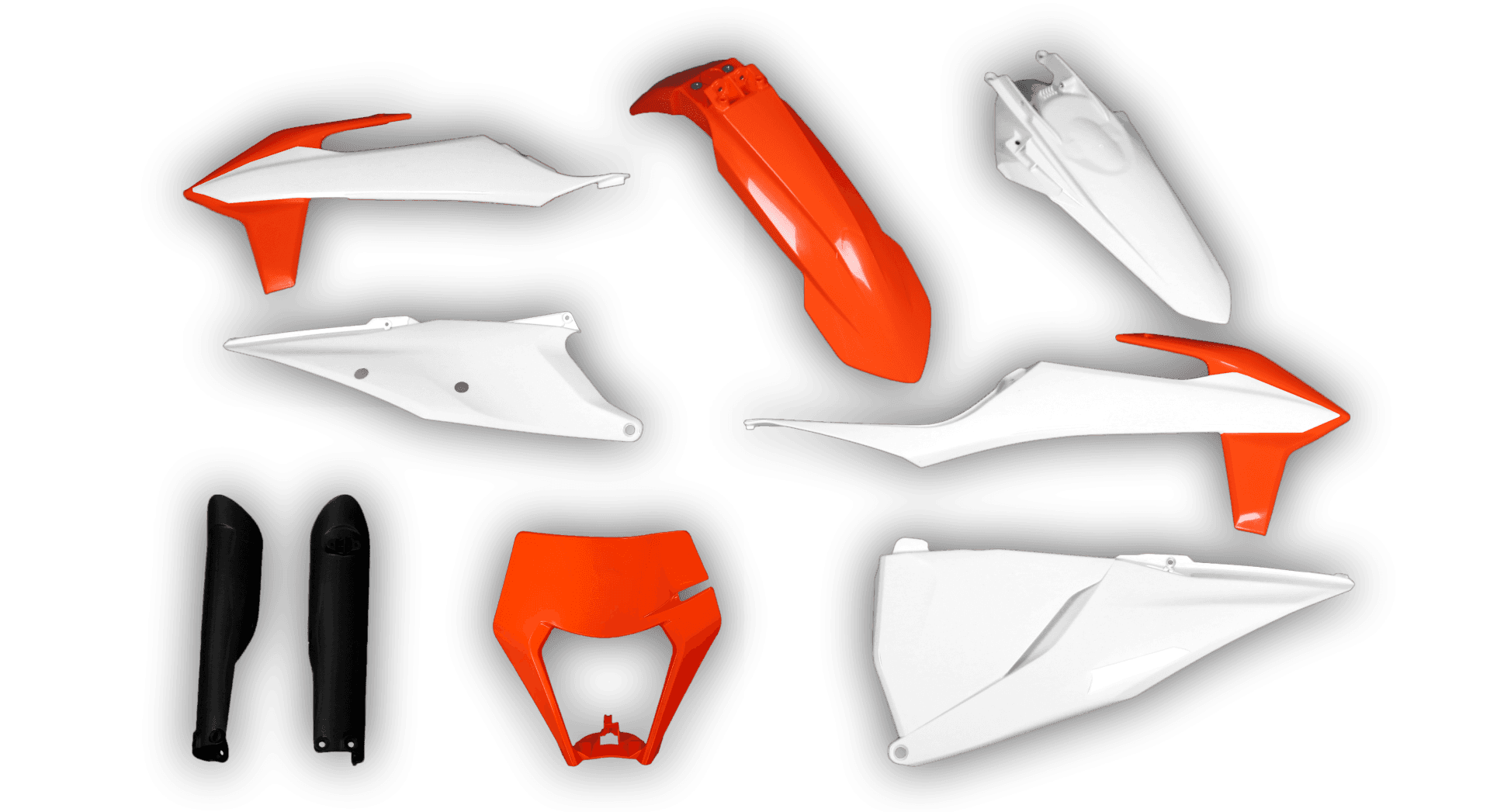 Plastics Kit - KTM - EXC EXC-F / XC-W XCF-W - 2020-2023 - Full Kit - OEM Erzbergrodeo