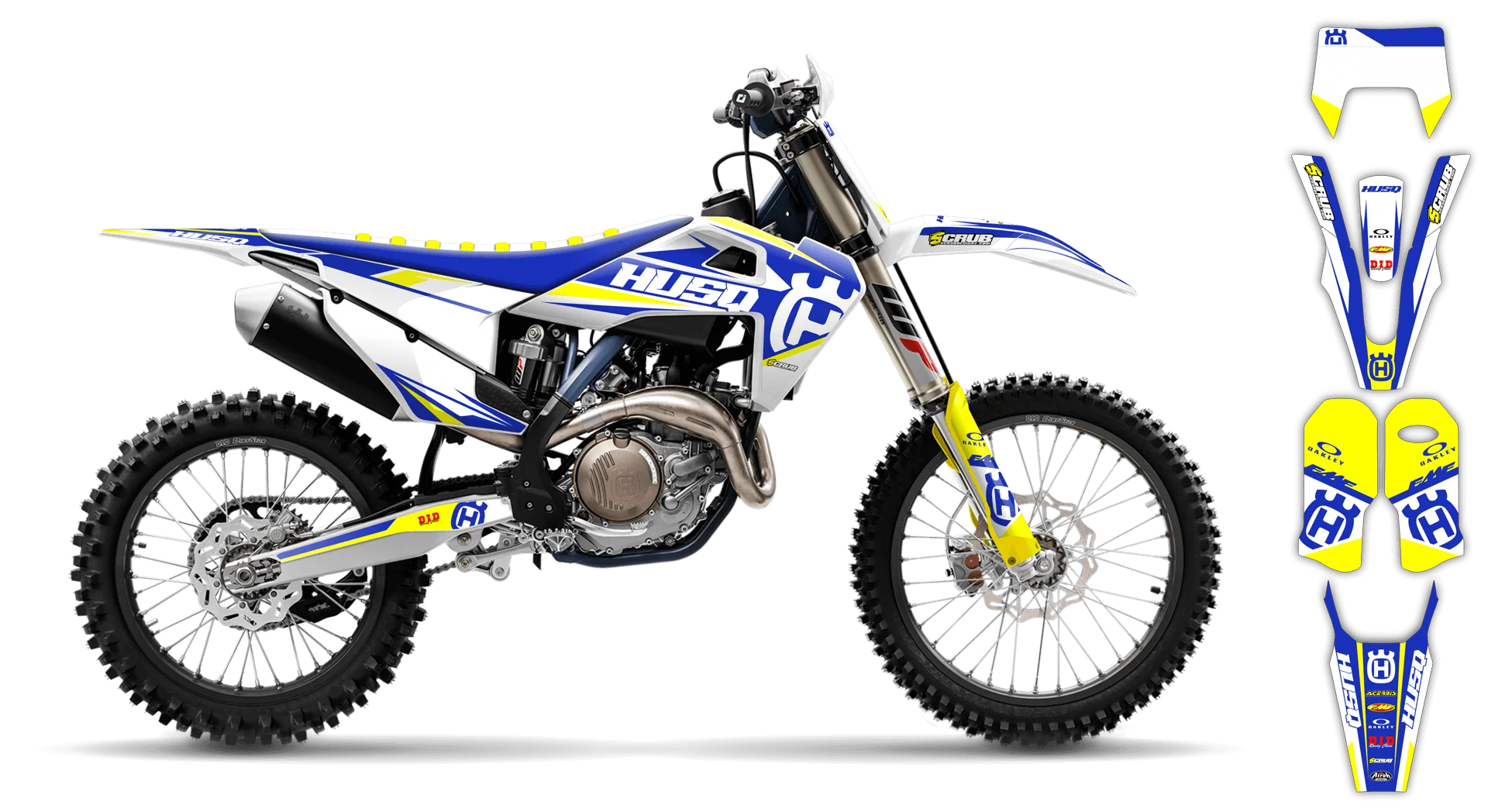 Graphics Kit - Husqvarna 14-> TE-FE Series - 2020-2023 - H-SE1056 - LE