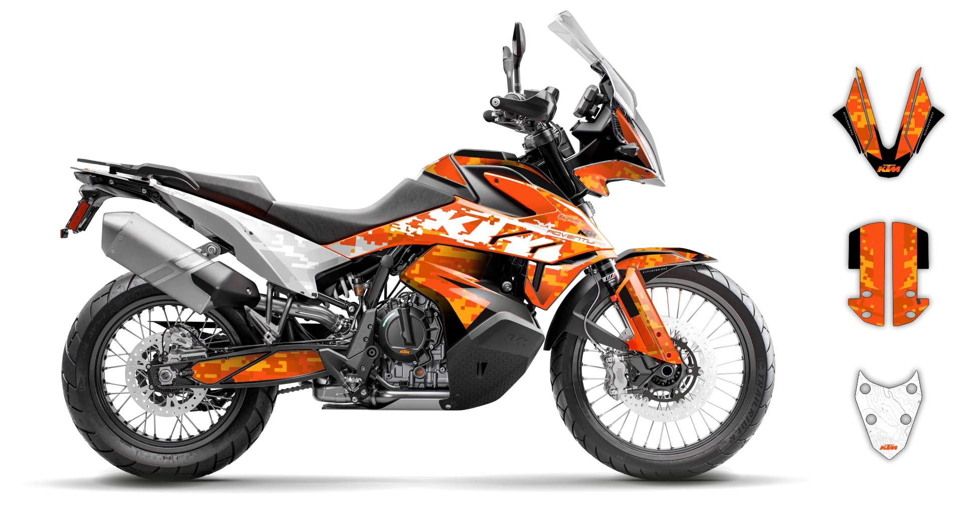 Graphics Kit - KTM - 790 R ADVENTURE - 2019-2022 - K-SE1097 - R2