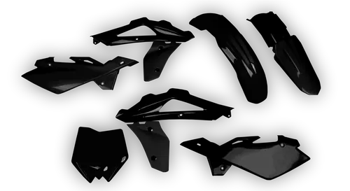 Plastics Kit - Husqvarna 05-13 - CR 125 - 2006-2008 - Full Kit - Black