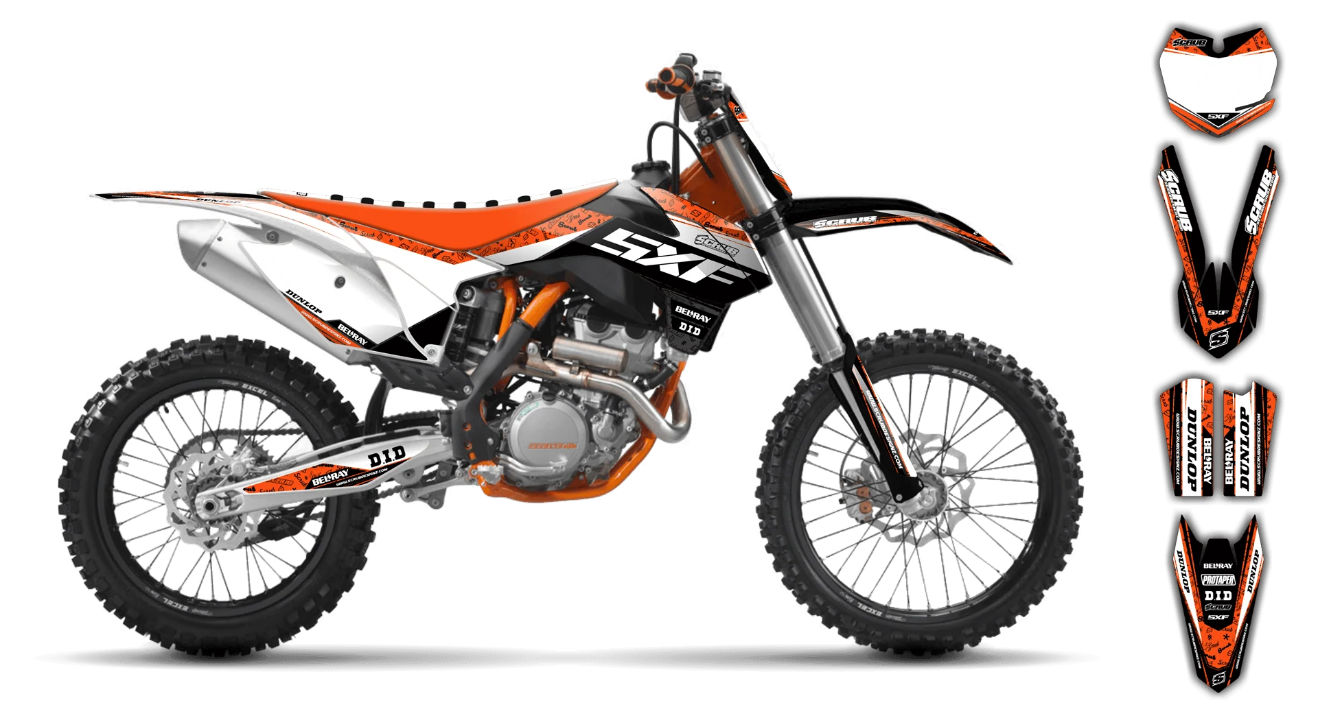 Graphics Kit - KTM - SX SX-F / XC XC-F - 2015 - Viper - LE