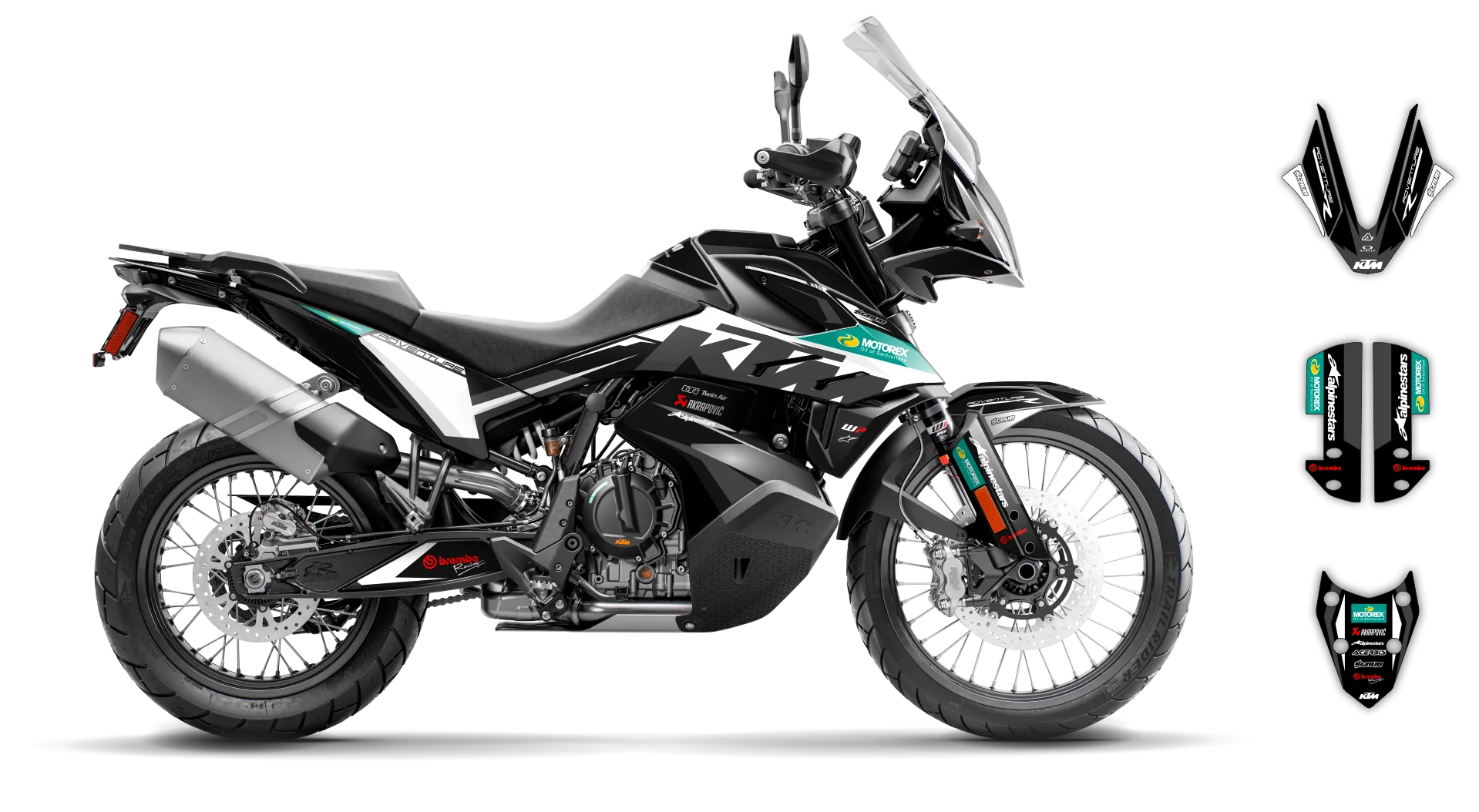 Graphics Kit - KTM - 790 R ADVENTURE - 2019-2022 - K-SE1094 - R3