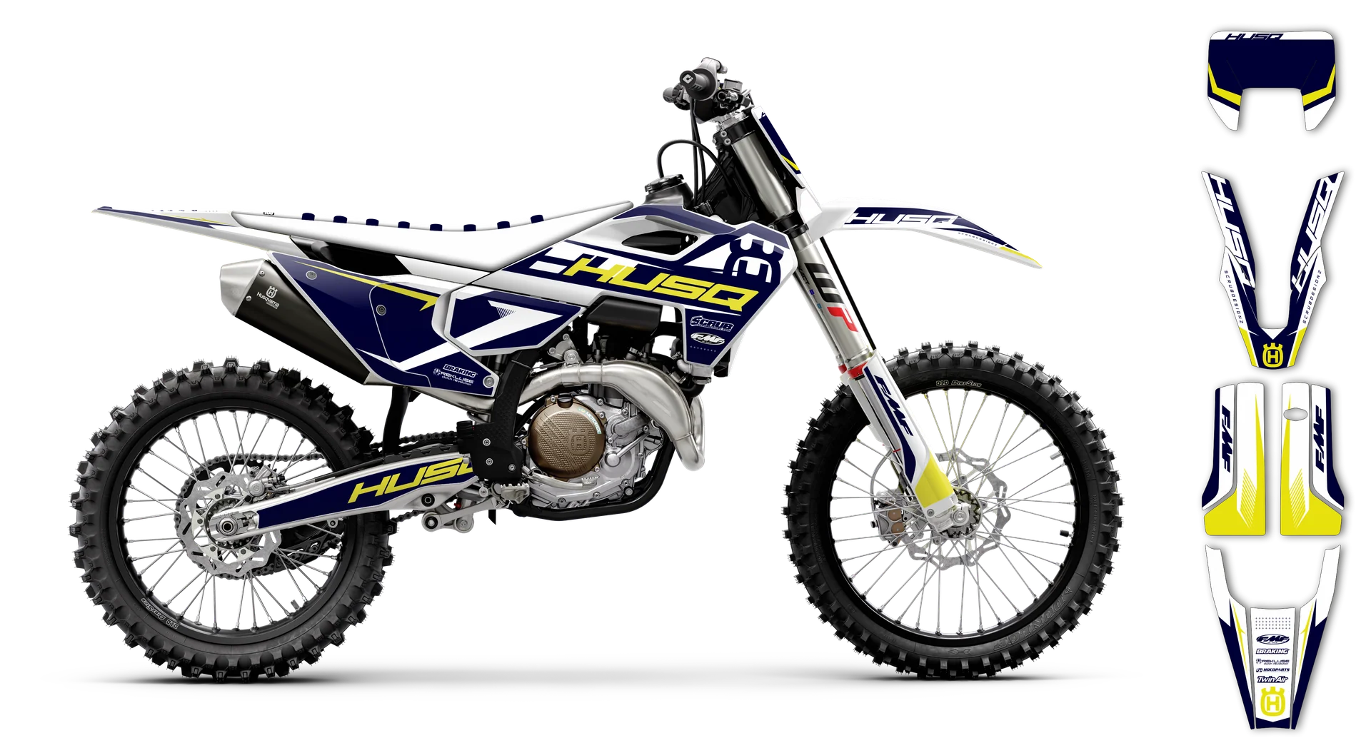 Graphics Kit - Husqvarna 14-> TE-FE Series - 2025 - H-SE1100 - R2