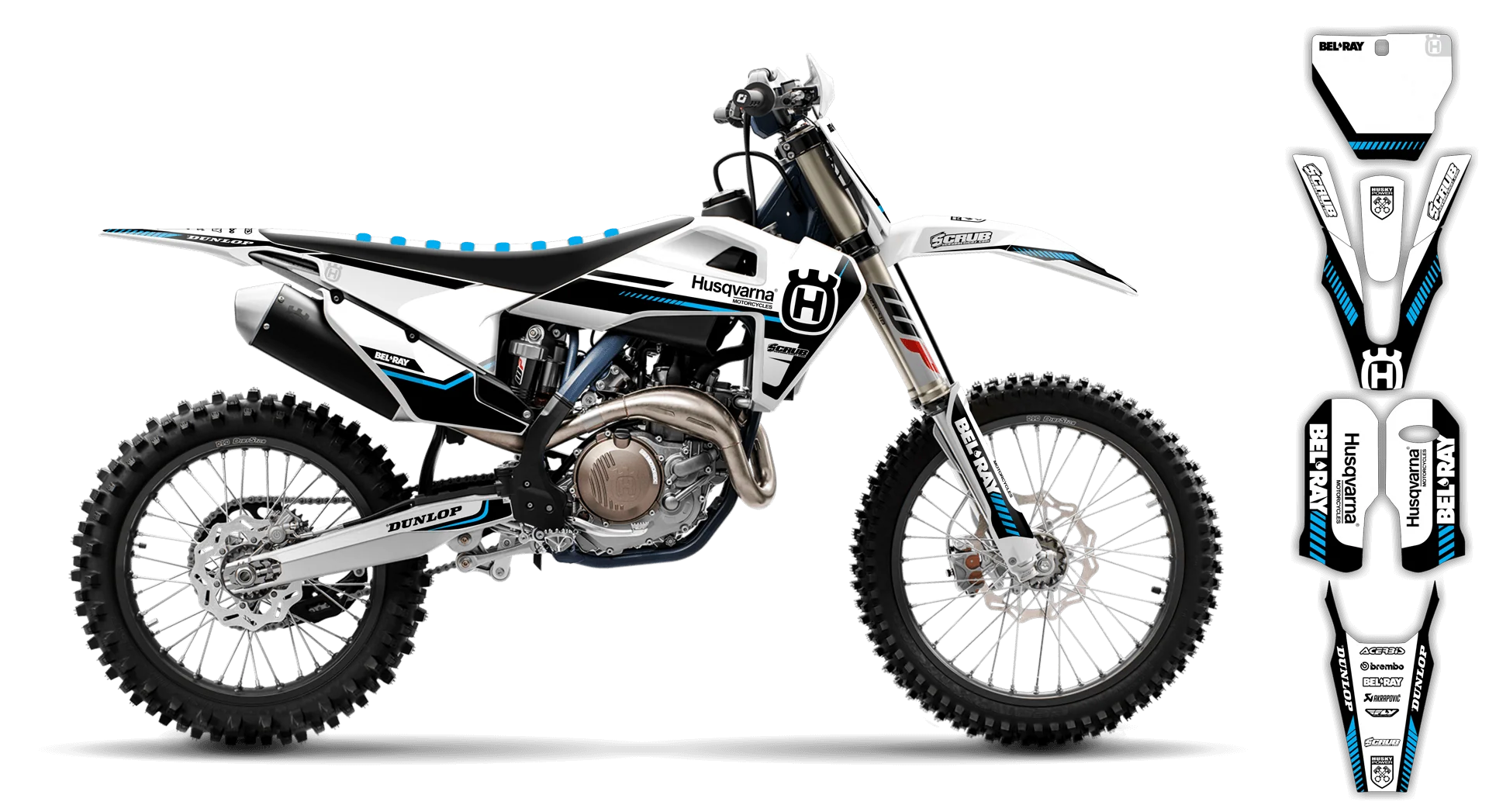 Graphics Kit - Husqvarna 14-> FS Series - 2023-2024 - H5 - R2