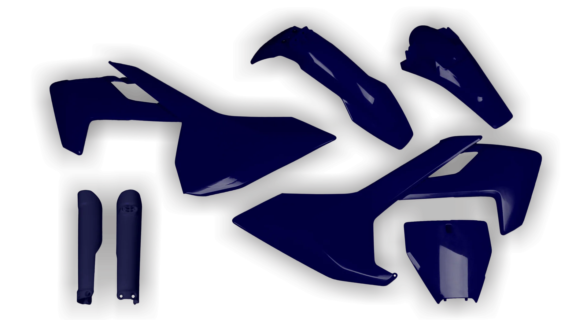 Plastics Kit - Husqvarna 14-> TX Series - TX 300 2017-2019 - Full Kit - Dark Blue
