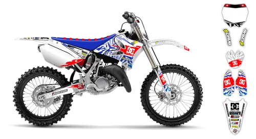 Graphics Kit - Yamaha - YZ 125 - 1993-1995 - Kicker - ST
