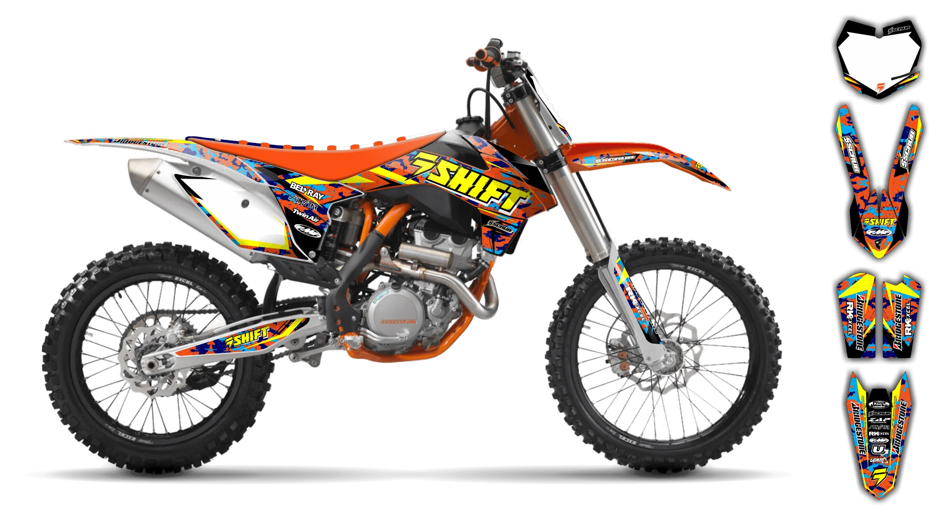 Graphics Kit - KTM - SX SX-F / XC XC-F - 2015 - Step Up - LE