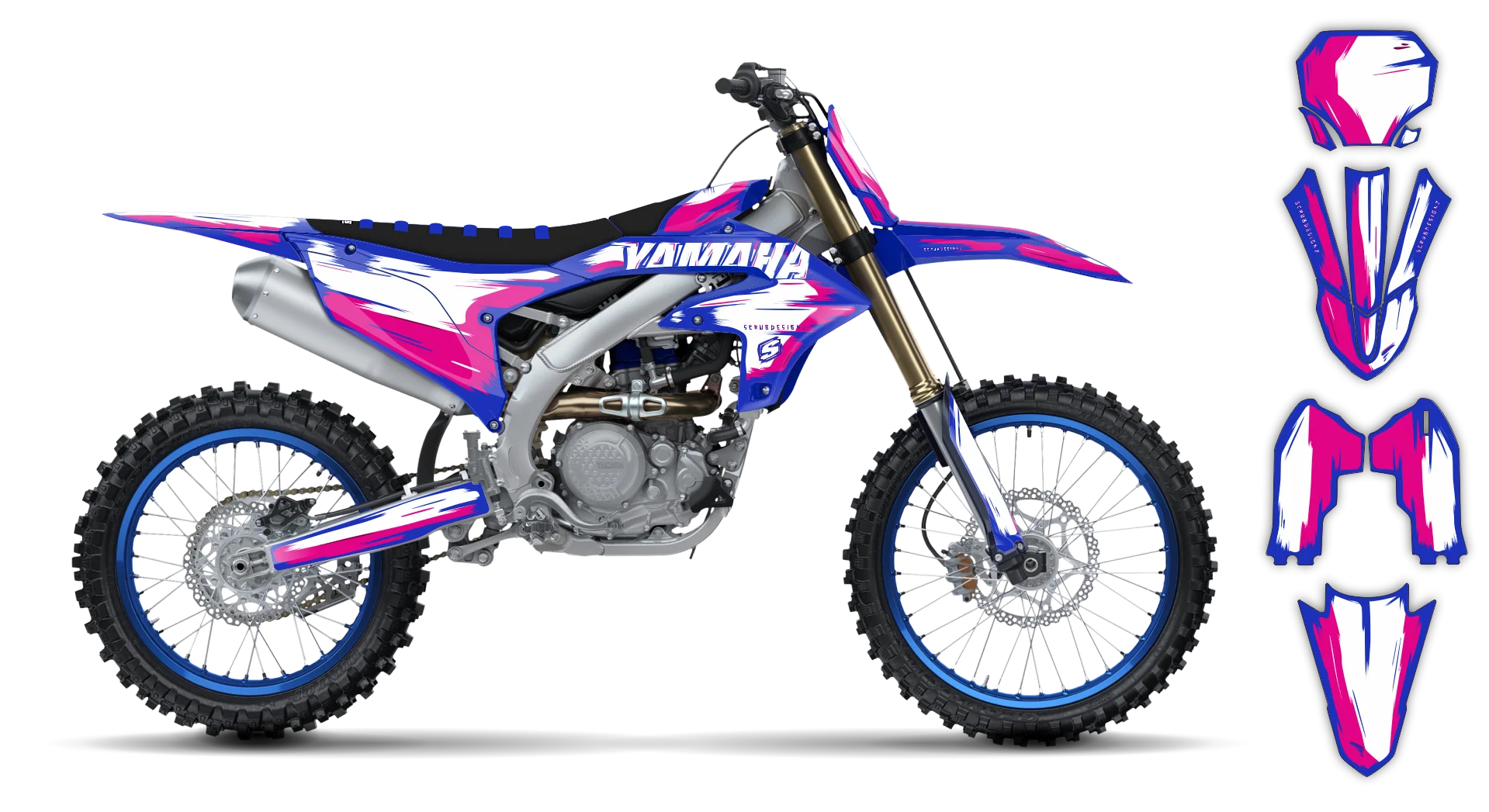 Graphic Kit - Yamaha - WR450F - 2024-2025 - Artlex - R3