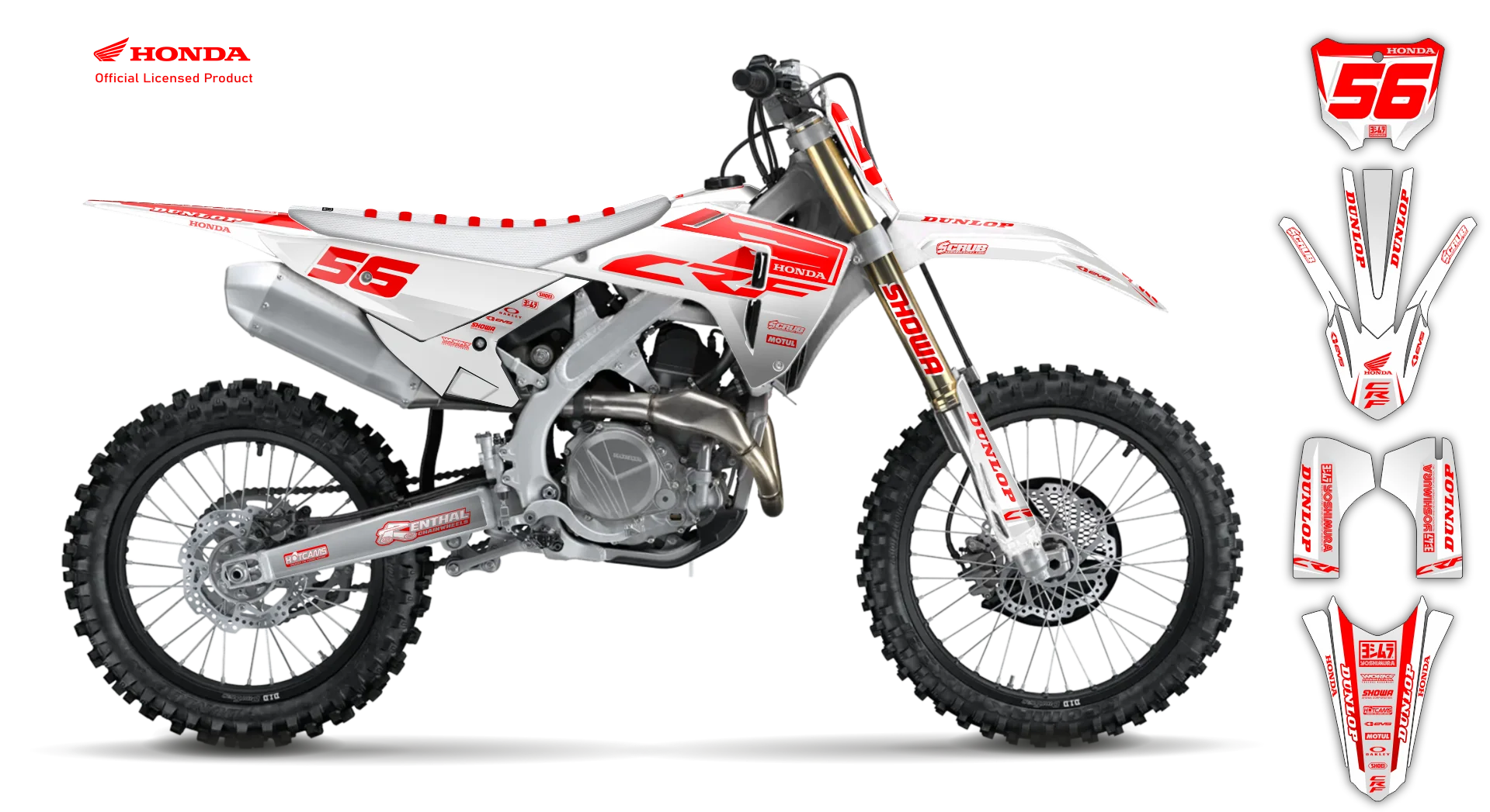 Graphics Kit - Honda - CR 125R - 2000-2001 - SE1138 - R3