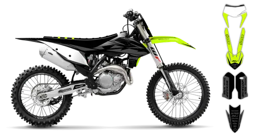 Graphics Kit - KTM - EXC EXC-F / XC-W XCF-W - 2020-2023 - Fluo SE1025 - ST