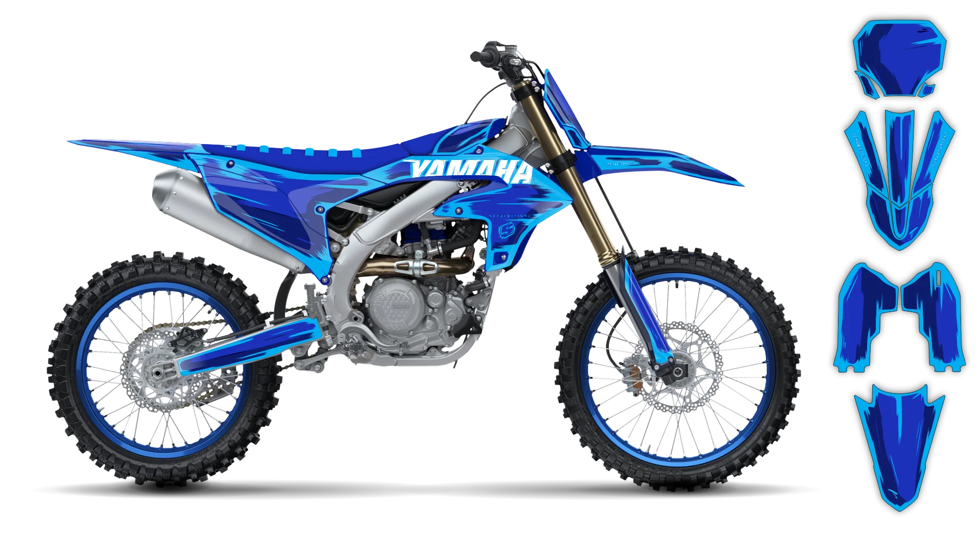 Graphic Kit - Yamaha - YZ 125 - 1993-1995 - Artlex - R1