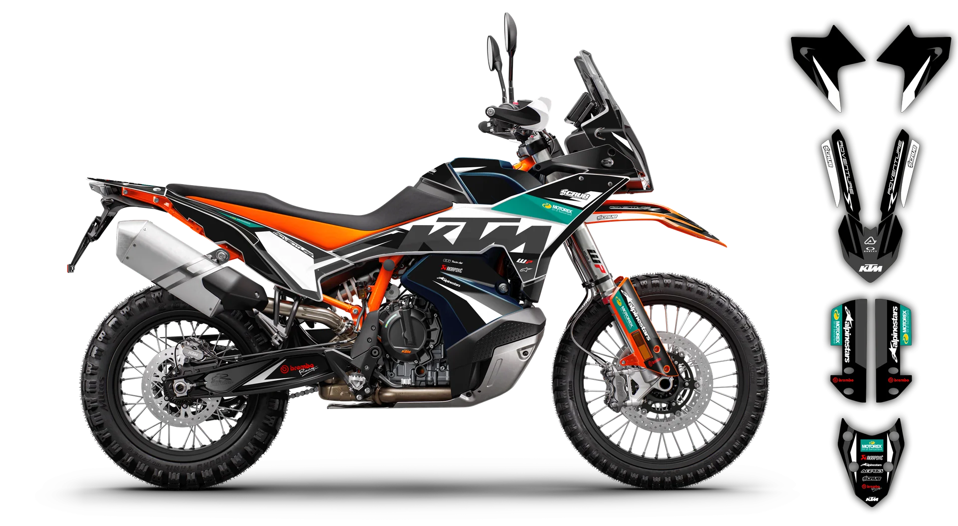 Graphics Kit - KTM - 790 R ADVENTURE - 2023-2024 - K-SE1094 - R3