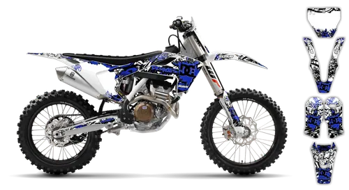 Graphics Kit - Husqvarna 14-> FS Series - 2016-2018 - Attack - ST