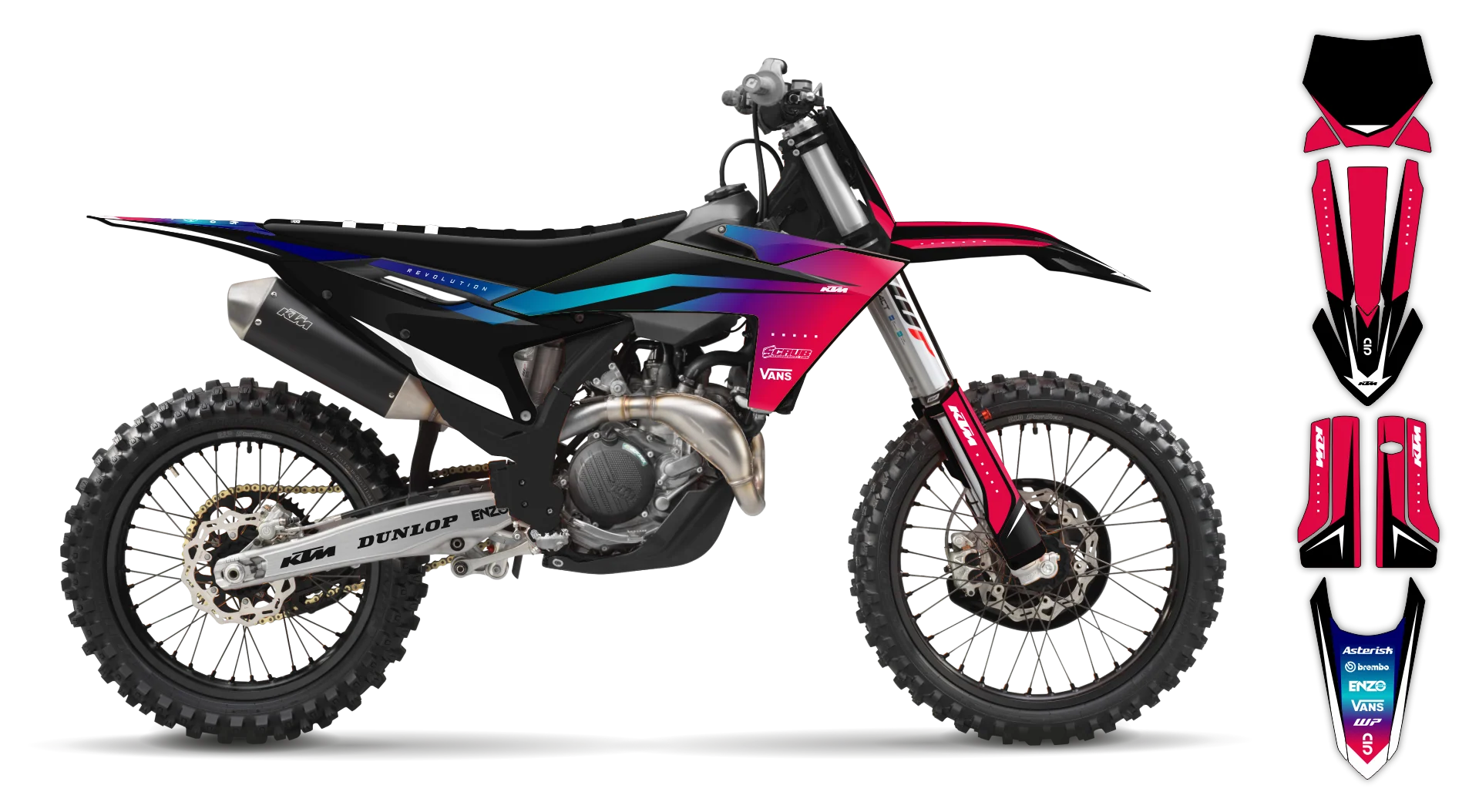 Graphics Kit - KTM - SX 50 - 2024-2025 - K-SE1099 - LE