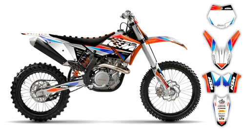 Graphics Kit - KTM - SX SX-F / XC XC-F - 2007-2010 - K12 - ST
