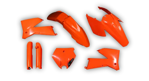 Plastics Kit - KTM - SMR Series - 2005-2007 - Full Kit - Orange