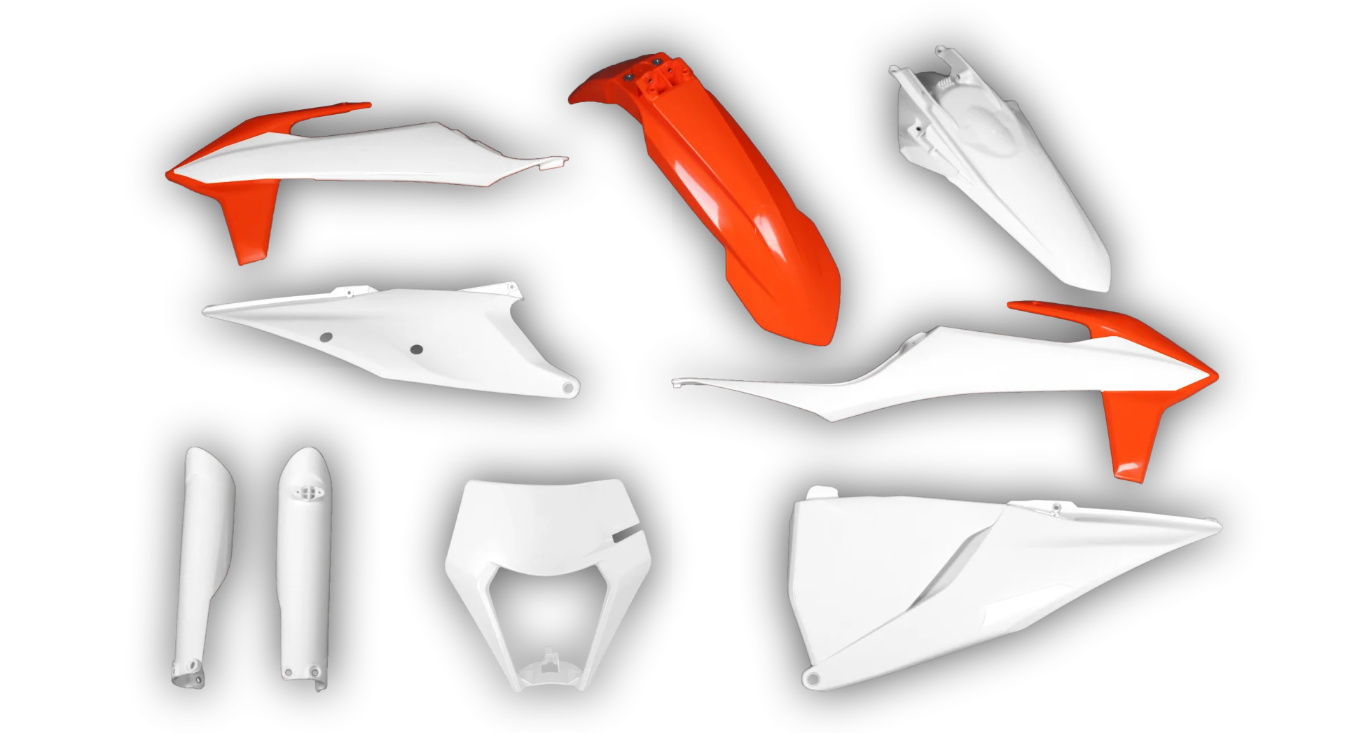 Plastics Kit - KTM - EXC EXC-F / XC-W XCF-W - 2020-2023 - Full Kit - OEM