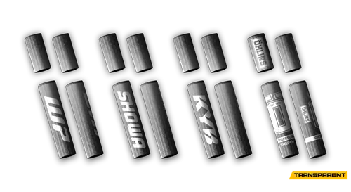 4 PCS Forks Set - Transparent - Alumra