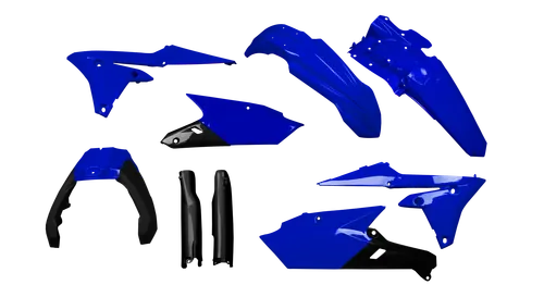 Plastics Kit - Yamaha - WR250F - 2015-2019 - Full Kit - Blue