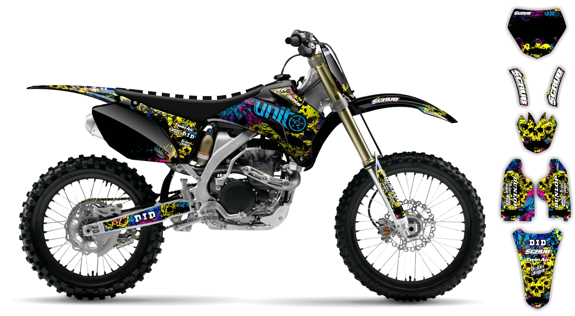 Graphics Kit - Yamaha - YZ426F - 2000-2002 - Wasabi - LE