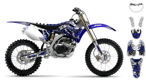 Graphics Kit - Yamaha - WR450F - 2007-2011 - Attack - ST