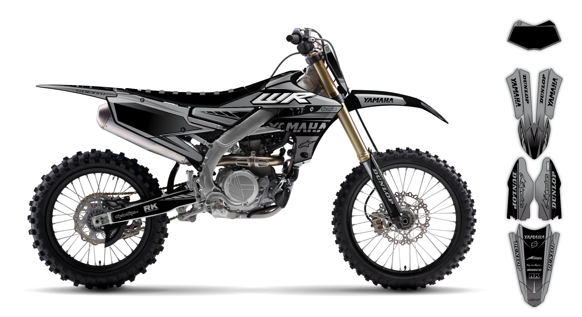 Graphics Kit - Yamaha - WR450F - 2019-2023 - Boognish - R3