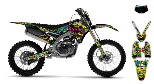 Graphics Kit - Yamaha - WR450F - 2016-2018 - Wasabi - ST