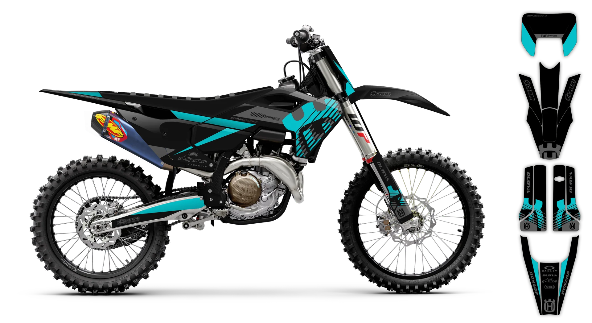 Graphics Kit - Husqvarna 14-> - TE-FE Series - 2025 Heritage - H16 - LE