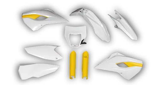 Plastics Kit - Husqvarna 14-> TE-FE Series - 2015 - Full Kit - OEM 1 inc Mask