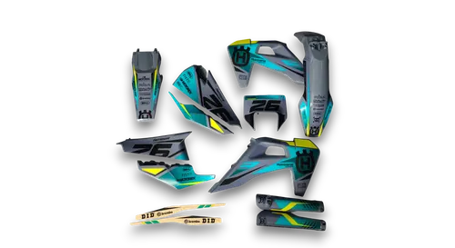 GFP - Husqvarna 14-> TE-FE Series - 2020-2023 - Grey-Blind-E-ST