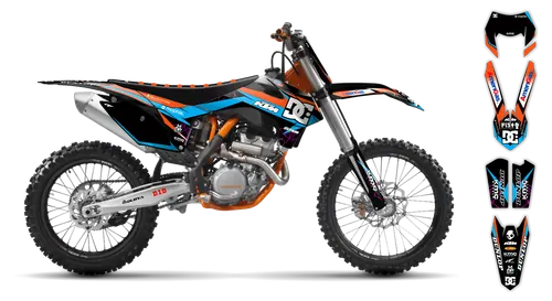 Graphics Kit - KTM - EXC EXC-F / XC-W XCF-W - 2012-2013 - Pipeline - ST