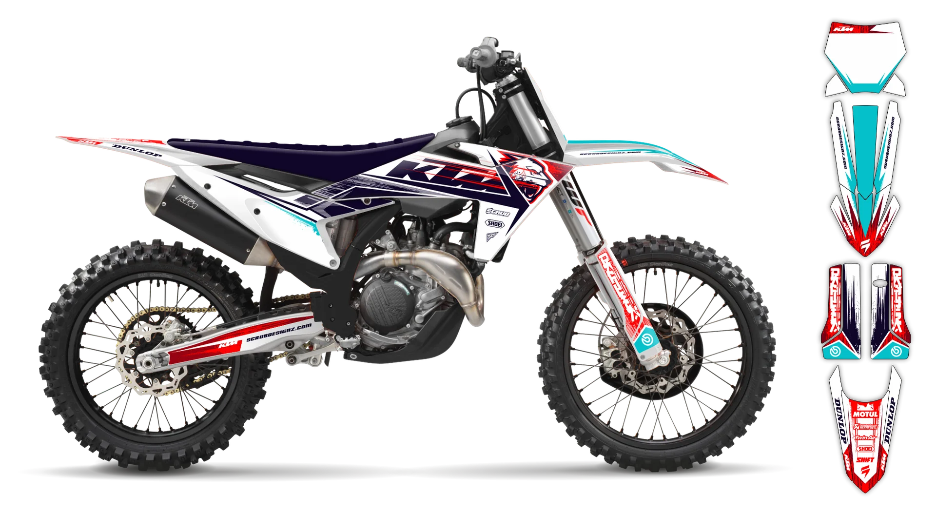 Graphics Kit - KTM - SX SX-F / XC XC-F - 2023-2024 - Panthera - R2