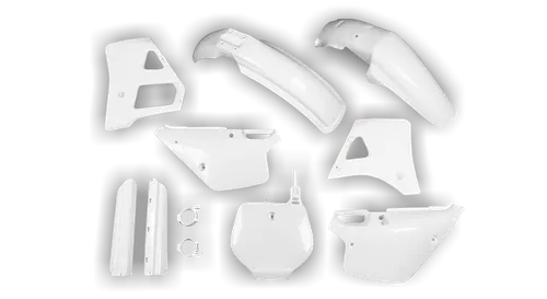 Plastics Kit - Yamaha - YZ 125 - 1992 - Full Kit - White