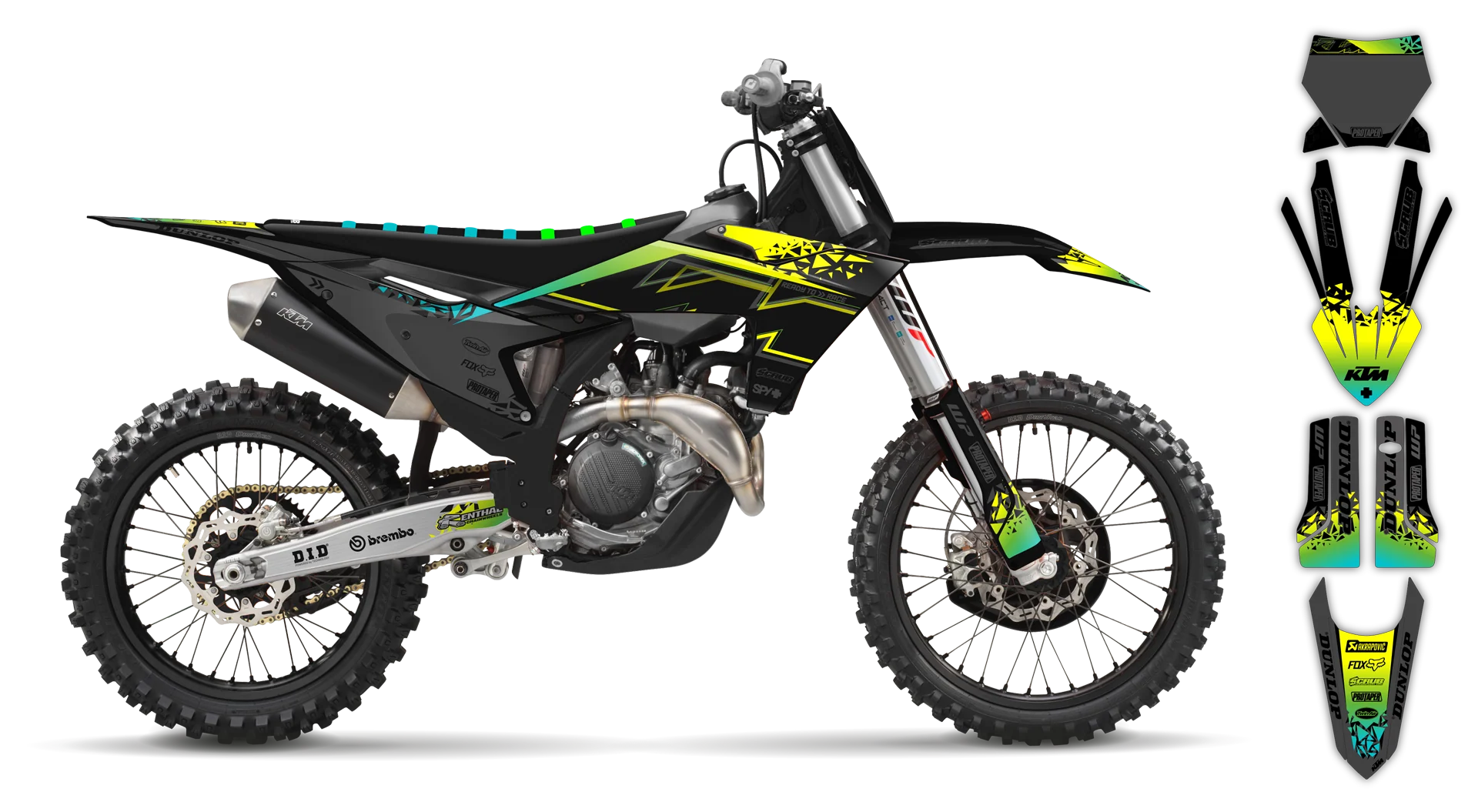 Graphics Kit - KTM - SX 50 - 2024-2025 - K6 - ST