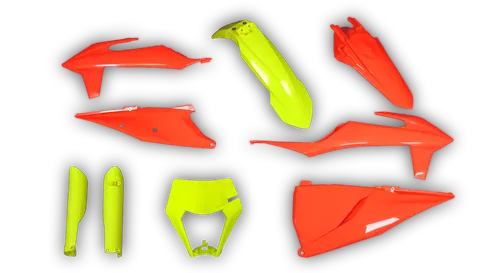 Plastics Kit - KTM - EXC EXC-F / XC-W XCF-W - 2020-2023 - Full Kit - Neon MIX 2