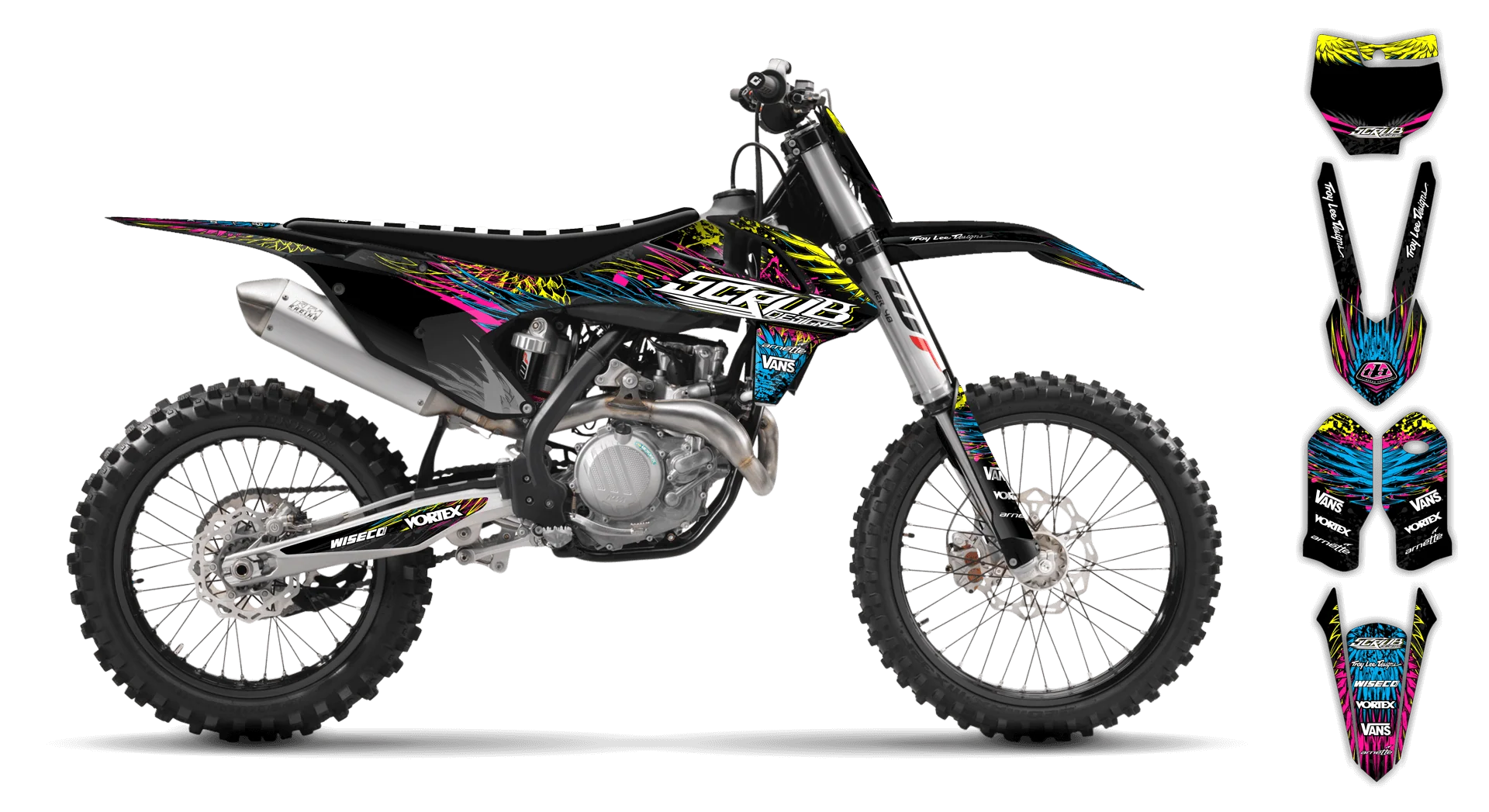 Graphics Kit - KTM - SX 50 - 2016-2023 - Raven - ST