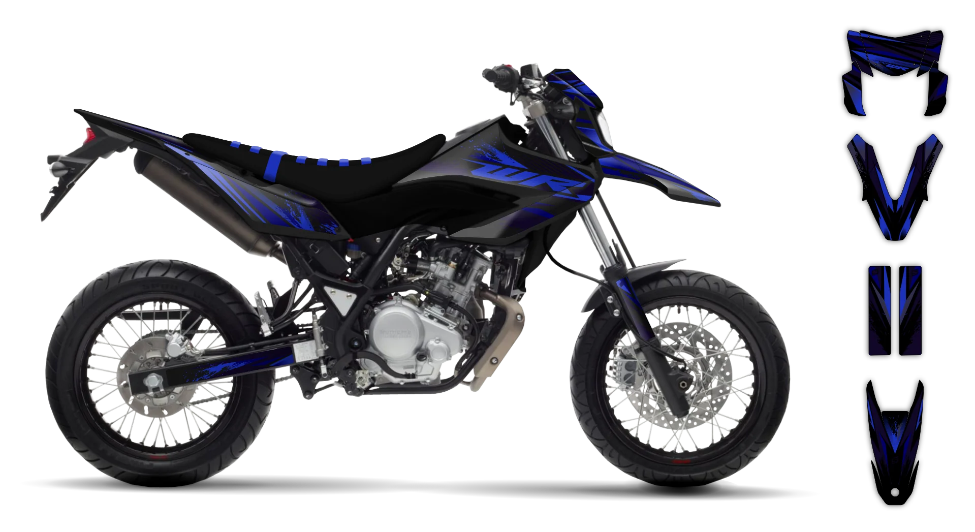Graphics Kit - Yamaha - WR 125X - 2009-2022 - SE1112 - R2