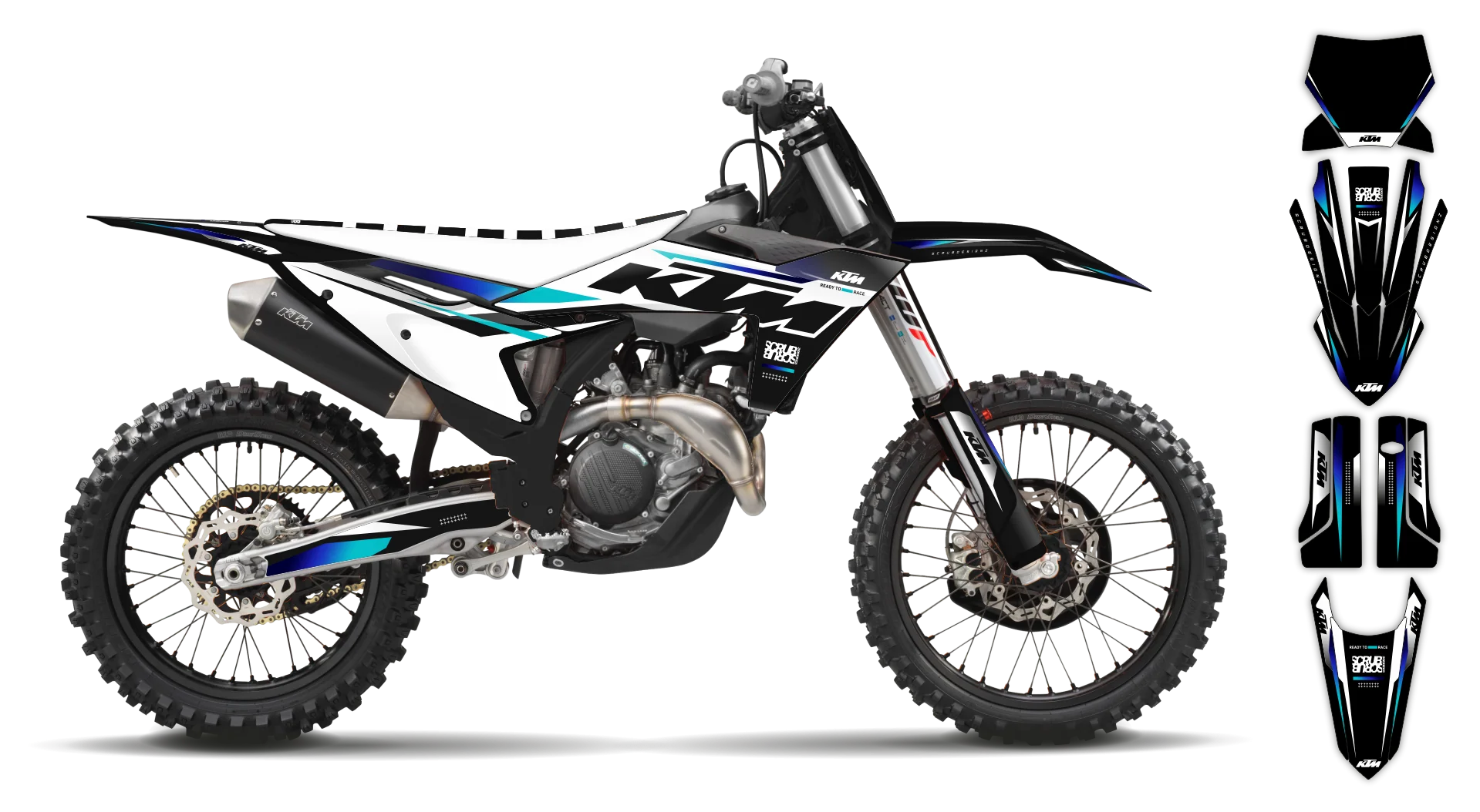 Graphics Kit - KTM - SX SX-F / XC XC-F - 2023-2024 - K-SE1127 - R2