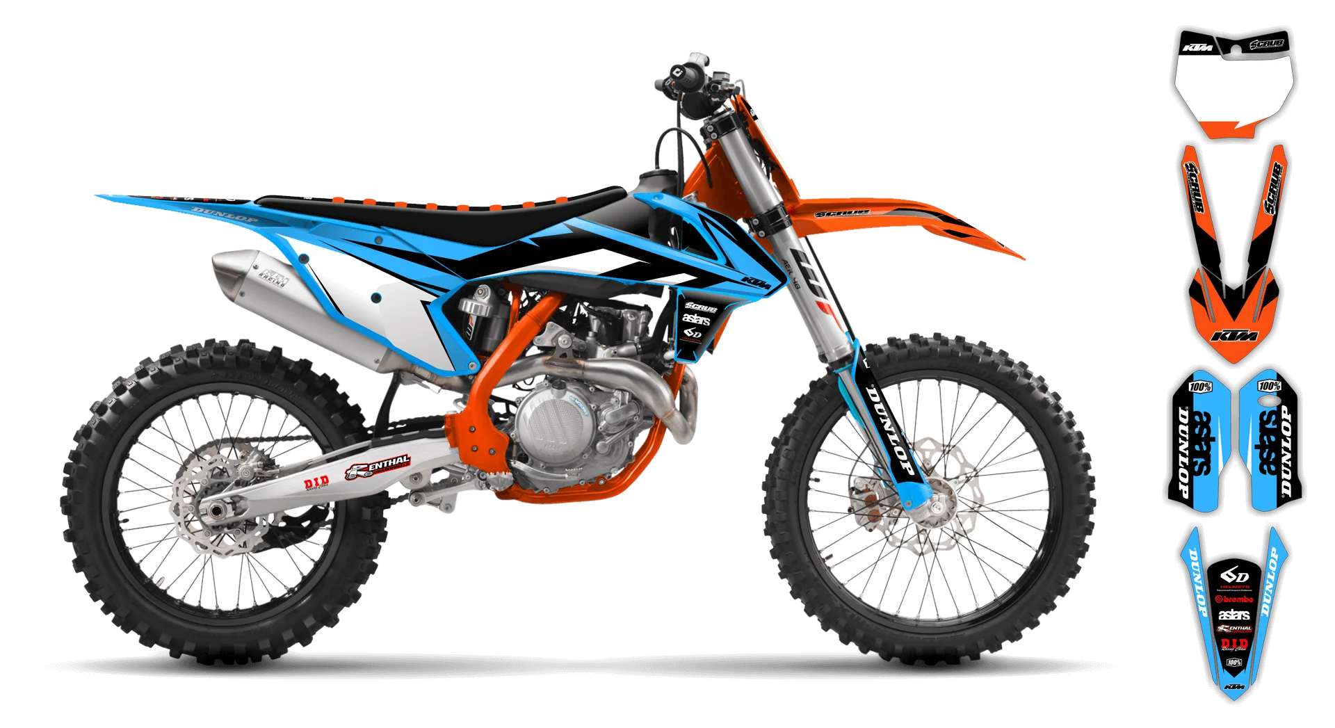 Graphics Kit - KTM - SX 65 - 2016-2023 - K8 - R2