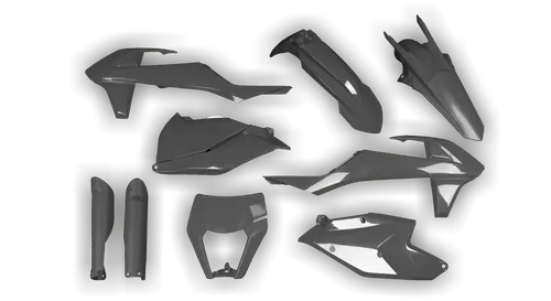 Plastics Kit - KTM - EXC EXC-F / XC-W XCF-W - 2017-2019 - Full Kit - Grey