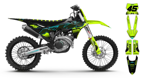 Graphics Kit - KTM - SX SX-F / XC XC-F - 2025 - Fluo K21 - ST