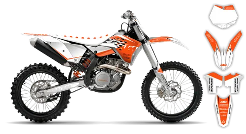Graphics Kit - KTM - SX SX-F / XC XC-F - 2007-2010 - K16 - ST