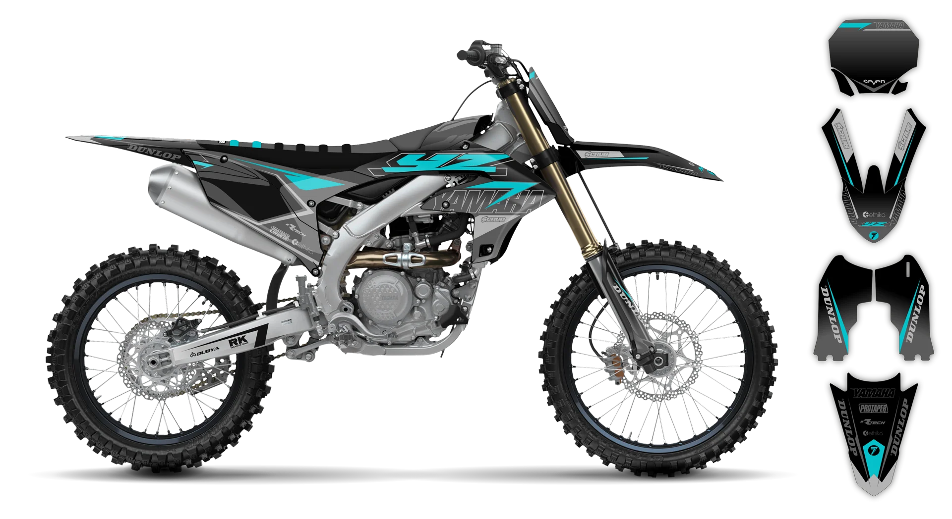 Graphics Kit - Yamaha - YZ450F - 2023-2025 - SE1086 - R4