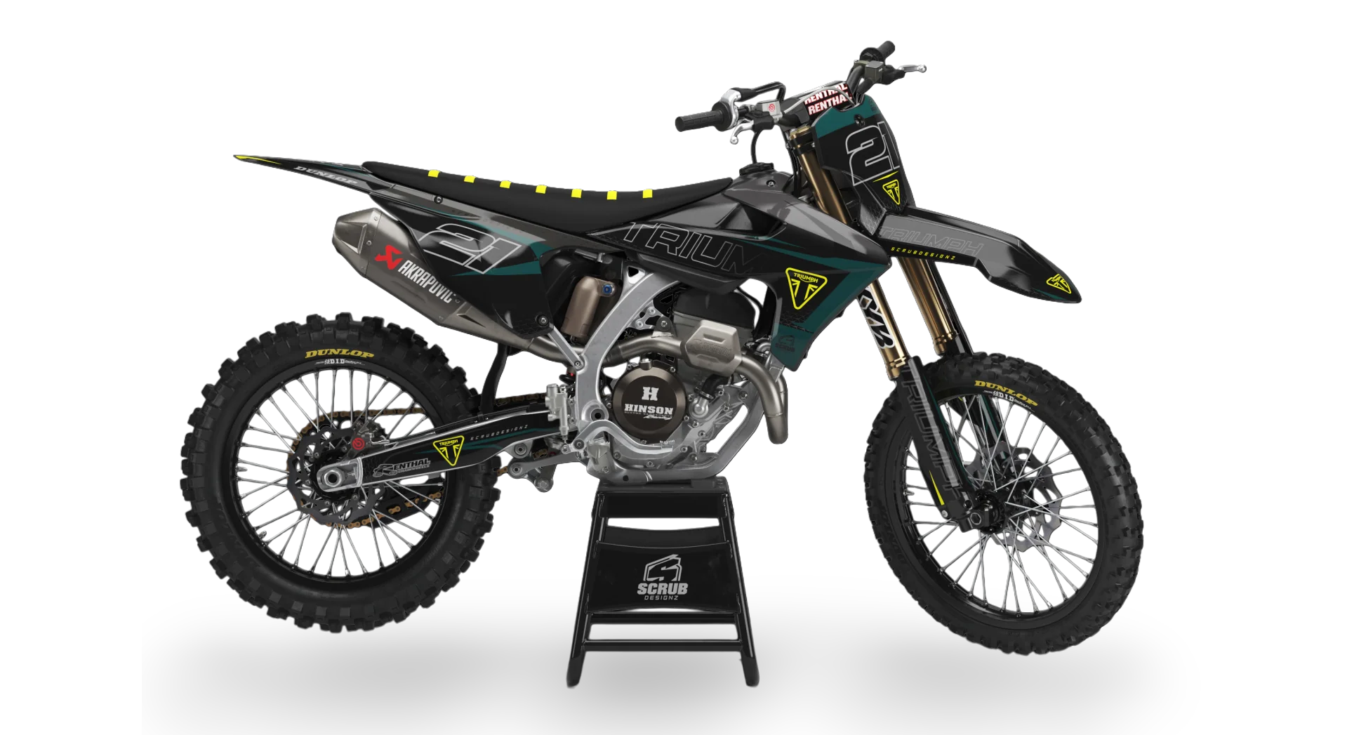 Graphics Kit - Triumph - TF 250-X - 2024-2025 - Hurricane - R1