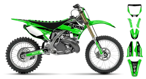 Graphics Kit - Kawasaki - KX 250 - 2004-2008 - SE1026 - ST