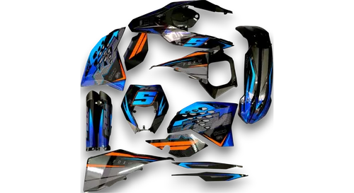 GFP - KTM - EXC EXC-F / XC-W XCF-W - 2008-2011 - White-SO8539