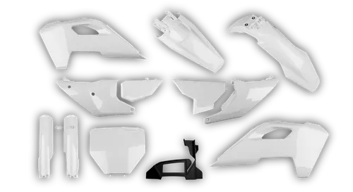 Plastics Kit - Husqvarna 14-> TC-FC-FX Series - 2023-2024 - Full Kit - White