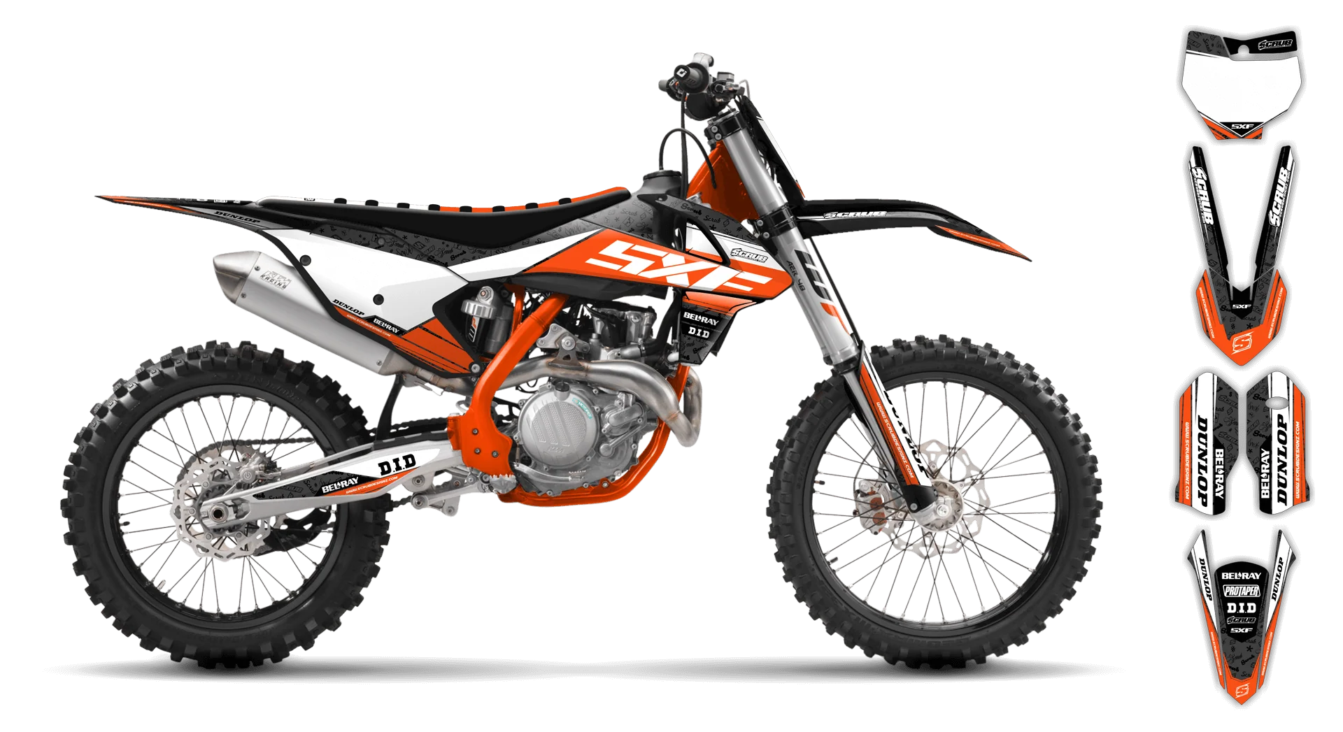 Graphics Kit - KTM - SX 50 - 2016-2023 - Viper - ST