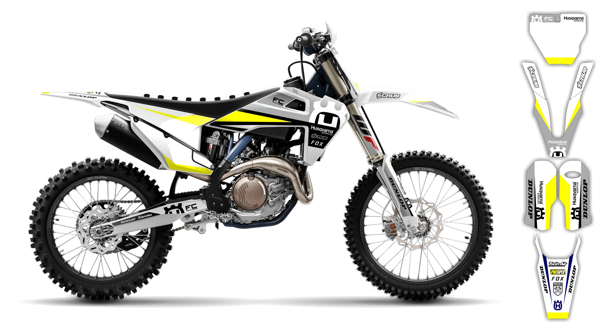 Graphics Kit - Husqvarna 14-> FS Series - 2023-2024 - H7 - R1